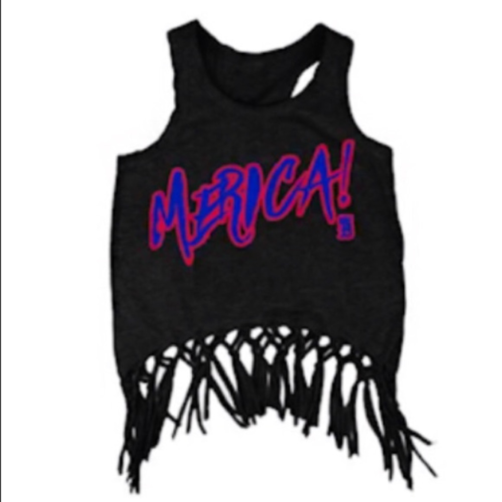 “MERICA!” SUPER LIMITED EDITION♥️Never worn💙Tank